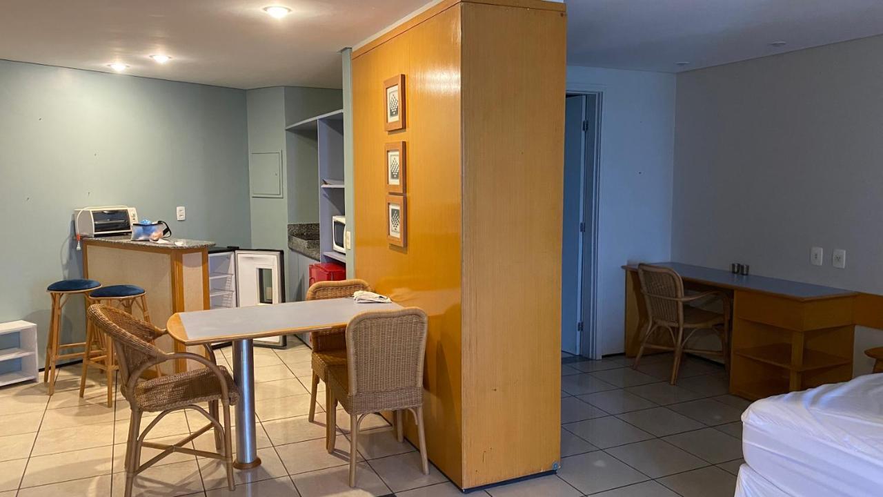 福塔雷萨Flat Iate Plaza Na Beira Mar Com Vista Mar公寓 外观 照片