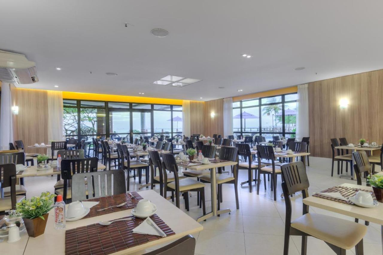 福塔雷萨Flat Iate Plaza Na Beira Mar Com Vista Mar公寓 外观 照片