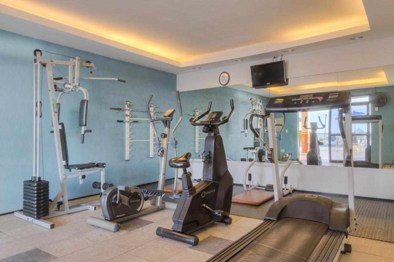 福塔雷萨Flat Iate Plaza Na Beira Mar Com Vista Mar公寓 外观 照片
